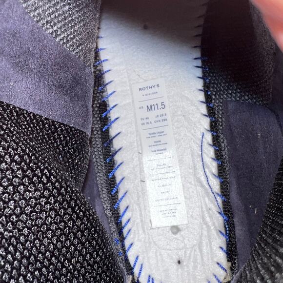 Rothy’s Merino Chelsea Boots in Charcoal Men’s Size 11.5 - Picture 10 of 10